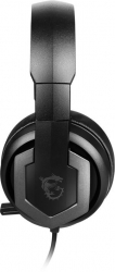 Наушники с микрофоном MSI Immerse GH61 черный накладные USB оголовье S37-0400031-SV1