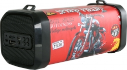 Колонка порт. Telefunken TF-PS1240B черный 6W 1.0 BT/3.5Jack/USB 1500mAh (TF-PS1240B(SPEED FIELDS))