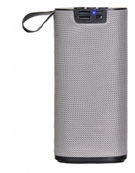 Колонка порт. Hyundai H-PAC190 серый 6W 1.0 BT/3.5Jack/USB 10м 1200mAh