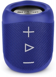 Колонка порт. Sharp GXBT180BL синий 14W 1.0 BT/3.5Jack