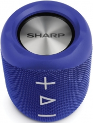 Колонка порт. Sharp GXBT180BL синий 14W 1.0 BT/3.5Jack