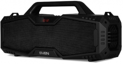 Колонка порт. Sven PS-480 черный 24W 2.0 BT/USB 10м 2000mAh