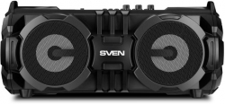 Колонка порт. Sven PS-485 черный 28W 2.0 BT/USB 10м