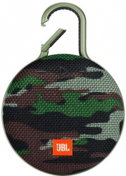 Колонка порт. JBL Clip 3 камуфляж 3.3W 1.0 BT 1000mAh (JBLCLIP3SQUAD)