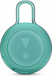 Колонка порт. JBL Clip 3 светло-зеленый 3.3W 1.0 BT 1000mAh (JBLCLIP3TEAL)