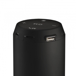 Колонка порт. Ginzzu GM-898B черный 6W 2.0 BT/3.5Jack/USB 4000mAh (00-00000716)
