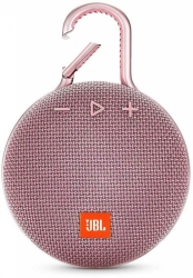 Колонка порт. JBL Clip 3 розовый 3.3W 1.0 BT 1000mAh (JBLCLIP3PINK)