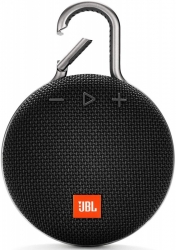 Колонка порт. JBL Clip 3 черный 3.3W 1.0 BT 1000mAh (JBLCLIP3BLK)