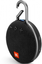 Колонка порт. JBL Clip 3 черный 3.3W 1.0 BT 1000mAh (JBLCLIP3BLK)