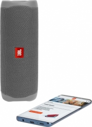 Колонка порт. JBL Flip 5 серый 20W 1.0 BT 4800mAh (JBLFLIP5GRY)