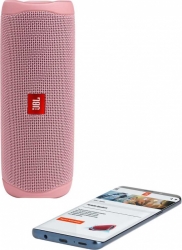 Колонка порт. JBL Flip 5 розовый 20W 1.0 BT 4800mAh (JBLFLIP5PINK)