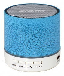 Колонка порт. Digma S-12 синий 3W 1.0 BT/USB (SP123BL)