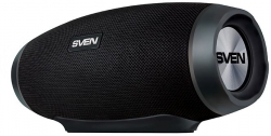 Колонка порт. Sven PS-230 черный 12W 2.0 BT/USB 10м 1500mAh