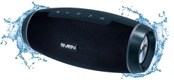 Колонка порт. Sven PS-230 черный 12W 2.0 BT/USB 10м 1500mAh