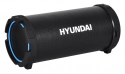Колонка порт. Hyundai H-PAC220 черный/голубой 10W