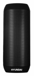 Колонка порт. Hyundai H-PAC360 черный 7W 1.0 BT/3.5Jack/USB 10м 2200mAh