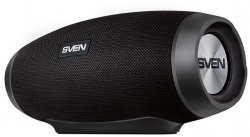 Колонка порт. Sven PS-330 черный 30W 2.1 BT/USB 10м 2200mAh