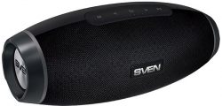 Колонка порт. Sven PS-330 черный 30W 2.1 BT/USB 10м 2200mAh