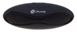 Колонка порт. Oklick OK-10 черный 3W 1.0 BT/USB 5м