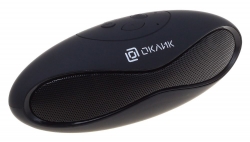 Колонка порт. Oklick OK-10 черный 3W 1.0 BT/USB 5м