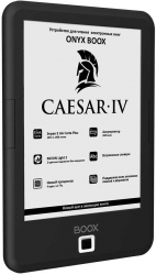 Электронная книга Onyx Boox Caesar 4 6 E-Ink Carta Plus 1448x1072 1.2Ghz 512Mb/8Gb/microSDHC/подсветка дисплея черный