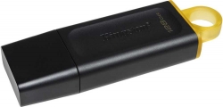 Флеш Диск Kingston 128Gb DT Exodia DTX/128GB USB3.1 черный/желтый