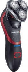 Бритва роторная Remington XR1550 реж.эл.:3 питан.:аккум. черный/красный