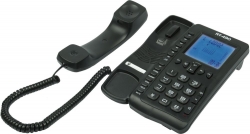 Телефон проводной Ritmix RT-490 черный