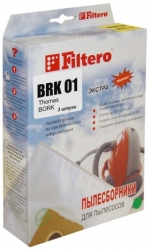 Пылесборники Filtero BRK 01 Экстра двухслойные (3пылесбор.)
