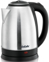 Чайник электрический BBK EK1760S 1.7л. 2200Вт серебристый/черный (корпус: нержавеющая сталь/пластик)