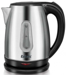 Чайник электрический BBK EK1761S 1.7л. 2200Вт серебристый/черный (корпус: нержавеющая сталь/пластик)