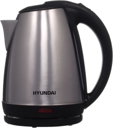 Чайник электрический Hyundai HYK-S1030 серебристый/черный