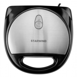 Вафельница Starwind SSW2141 750Вт черный