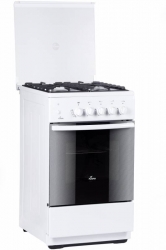 Плита Газовая Flama FG 24215 W белый реш.чугун