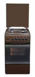 Плита Газовая Flama FG 24211 B коричневый реш.чугун