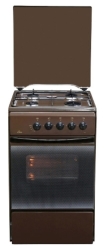 Плита Газовая Flama RG 2401 В коричневый реш.сталь