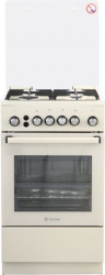 Плита Газовая De Luxe 5040.30г(кр) ЧР-013 бежевый