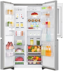 Холодильник LG GC-Q247CADC сталь
