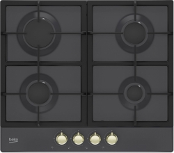Газовая варочная поверхность Beko HIAG 64225 SAR антрацит