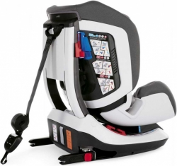 Автокресло детское Chicco Seat up от 0 до 25 кг (0+/1/2) Isofix серый