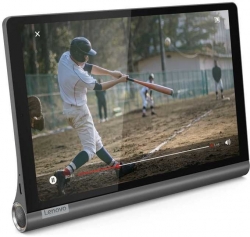 Планшет Lenovo Yoga Smart Tab YT-X705X Snapdragon 439 2.0 8C/RAM4Gb/ROM64Gb 10.1 IPS 1920x1200/3G/4G/Android 9.0/темно-серый/8Mpix/5Mpix/BT/GPS/WiF