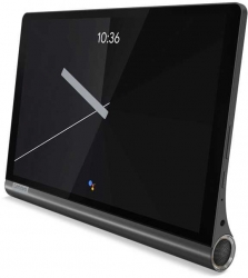Планшет Lenovo Yoga Smart Tab YT-X705F Snapdragon 439 2.0 8C/RAM4Gb/ROM64Gb 10.1 IPS 1920x1200/Android 9.0/темно-серый/8Mpix/5Mpix/BT/WiFi/Touch/mi