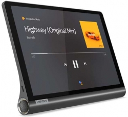 Планшет Lenovo Yoga Smart Tab YT-X705X Snapdragon 439 2.0 8C/RAM3Gb/ROM32Gb 10.1 IPS 1920x1200/3G/4G/Android 9.0/темно-серый/8Mpix/5Mpix/BT/GPS/WiF