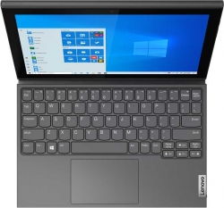 Планшет Lenovo IdeaPad Yoga Duet 3 Celeron N4020 (1.1) 2C/RAM4Gb/ROM64Gb 10.3 IPS 1920x1200/Windows 10 Professional/серый/5Mpix/2Mpix/BT/WiFi/Touch