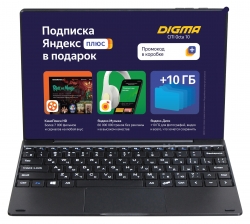 Планшет Digma CITI 10 C402T Apollo Lake N3350 (1.1) 2C/RAM4Gb/ROM64Gb 10.1 IPS 1280x800/Windows 10/черный/1.8Mpix/1.8Mpix/BT/WiFi/Touch/microSD 128