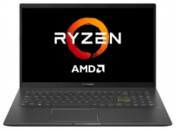 Ноутбук Asus VivoBook M513IA-BQ592 Ryzen 7 4700U/16Gb/SSD512Gb/AMD Radeon/15.6/IPS/FHD 1920x1080/noOS/black/WiFi/BT/Cam