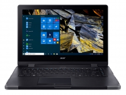 Ноутбук Acer Enduro N3 EN314-51W-34Y5 Core i3 10110U/8Gb/SSD256Gb/Intel UHD Graphics/14/IPS/FHD 1920x1080/Windows 10 Professional/black/WiFi/BT/Cam