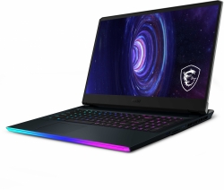 Ноутбук MSI GE76 Raider 10UH-440RU Core i9 10980HK/64Gb/SSD2Tb/NVIDIA GeForce RTX 3080 16Gb/17.3/FHD 1920x1080/Windows 10/black/WiFi/BT/Cam