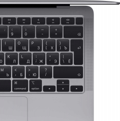 Ноутбук Apple MacBook Air M1 M1/16Gb/SSD256Gb/семиядерный/13.3/IPS 2560x1600/Mac OS/grey space/WiFi/BT/Cam