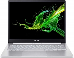 Ультрабук Acer Swift 3 SF313-52-568L Core i5 1035G4/16Gb/SSD512Gb/Intel Iris Plus graphics/13.5/IPS/QHD 2256x1504/Windows 10/silver/WiFi/BT/Cam